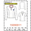 MOLDE ESCOLAR BLUSAS POLERAS