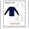 MOLDE ESCOLAR BLUSAS POLERAS