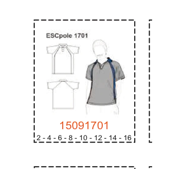 MOLDE ESCOLAR BLUSAS POLERAS