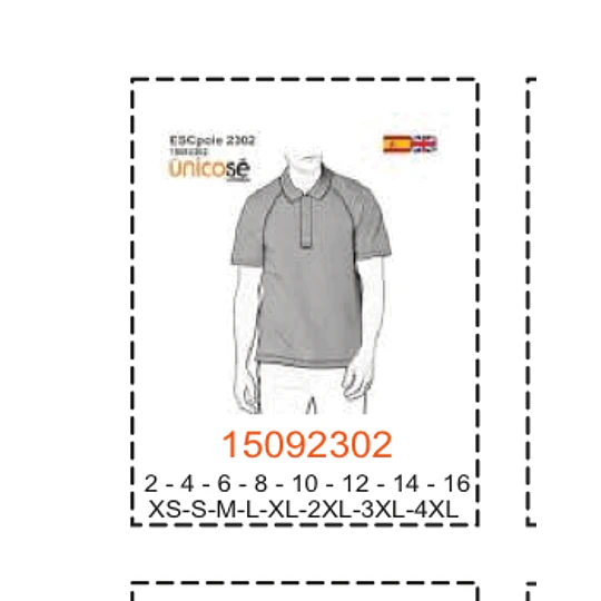 MOLDE ESCOLAR BLUSAS POLERAS