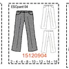 MOLDE ESCOLAR SHORTS