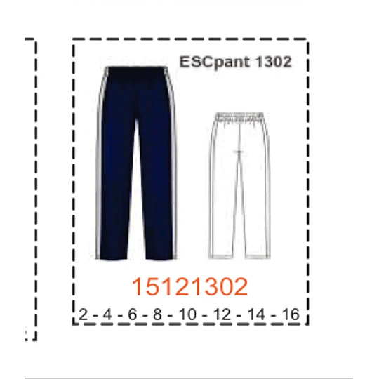 MOLDE ESCOLAR SHORTS