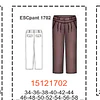 MOLDE ESCOLAR SHORTS