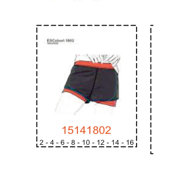 MOLDE ESCOLAR SHORTS