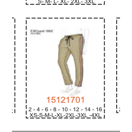 MOLDE ESCOLAR SHORTS