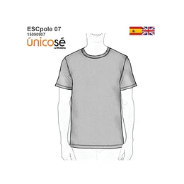 MOLDE POLERA BASICA ESCOLAR 0907 - 15090907