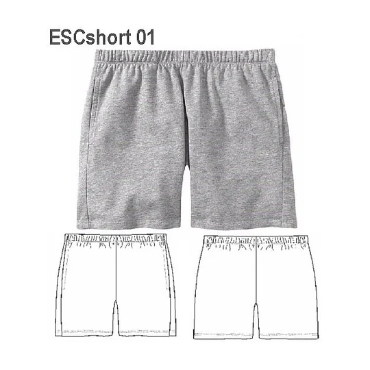 MOLDE SHORT GIMNASIA ESCOLAR 0901 - 15140901
