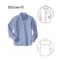 MOLDE CAMISA ESCOLAR 0901 - 15070901