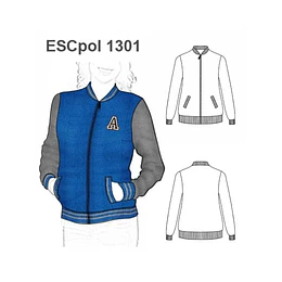 MOLDE POLERON AMERICANO ESCOLAR 1301 - 15041301