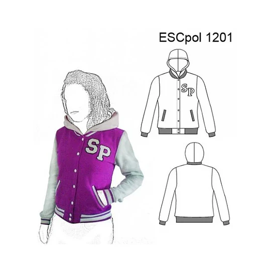 MOLDE POLERON CHAQUETA ESCOLAR 1201 - 15041201