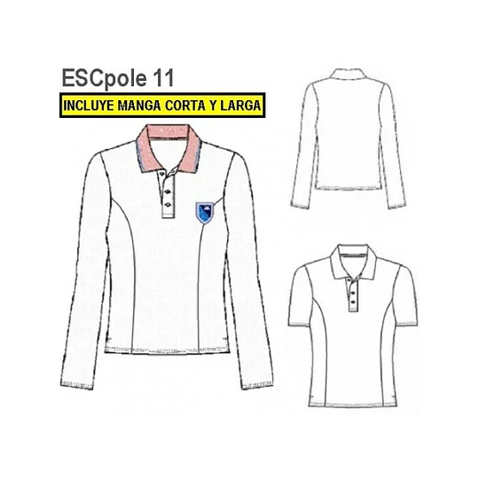 MOLDE POLERA POLO ESCOLAR 0911 - 15090911