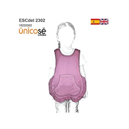 MOLDE ESCOLAR DELANTAL PINTORA 2302 - 15232302