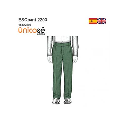 MOLDE PANTALON ESCOLAR CLASICO 2203 - 15122203