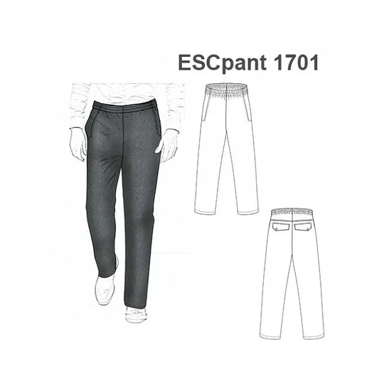 MOLDE PANTALON BASICO ESCOLAR 1701 - 15121701