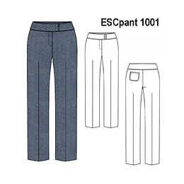 MOLDE PANTALON ESCOLAR 1001 - 15121001