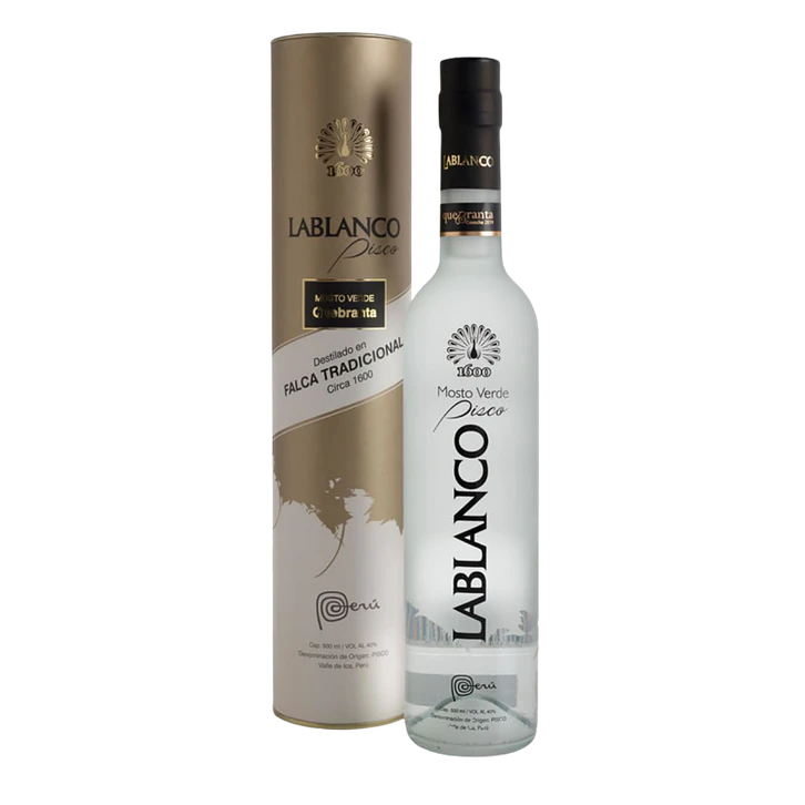 PISCO LA BLANCO MOSTO VERDE QUEBRANTA 500ML 1