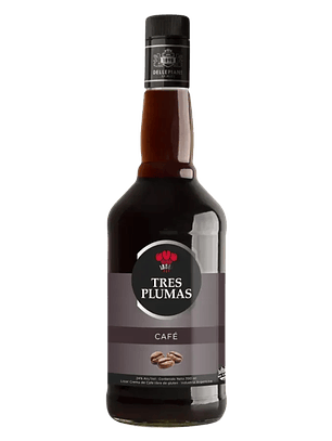 LICOR TRES PLUMAS CAFE 700ML