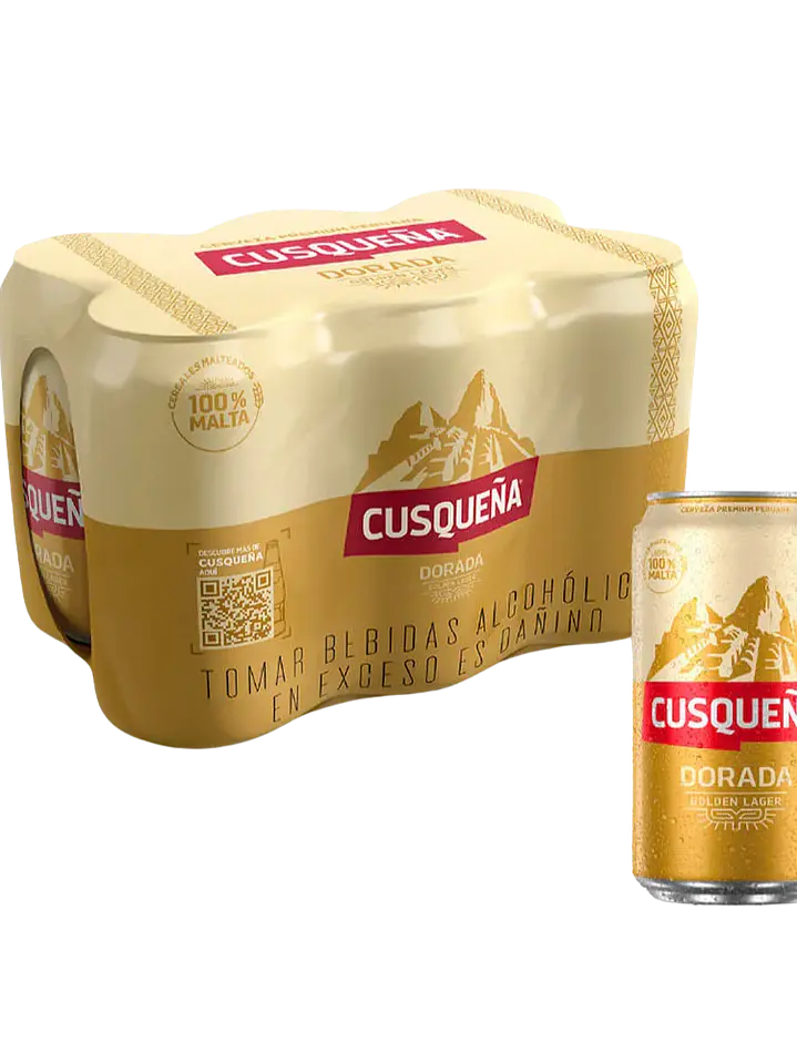 CUZQUEÑA SIXPACK LATA 355 ML 1