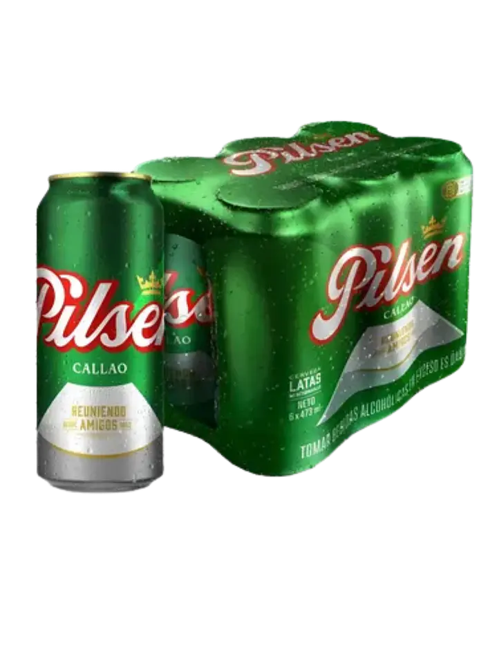 PILSEN SIXPACK LATA 473ML 1