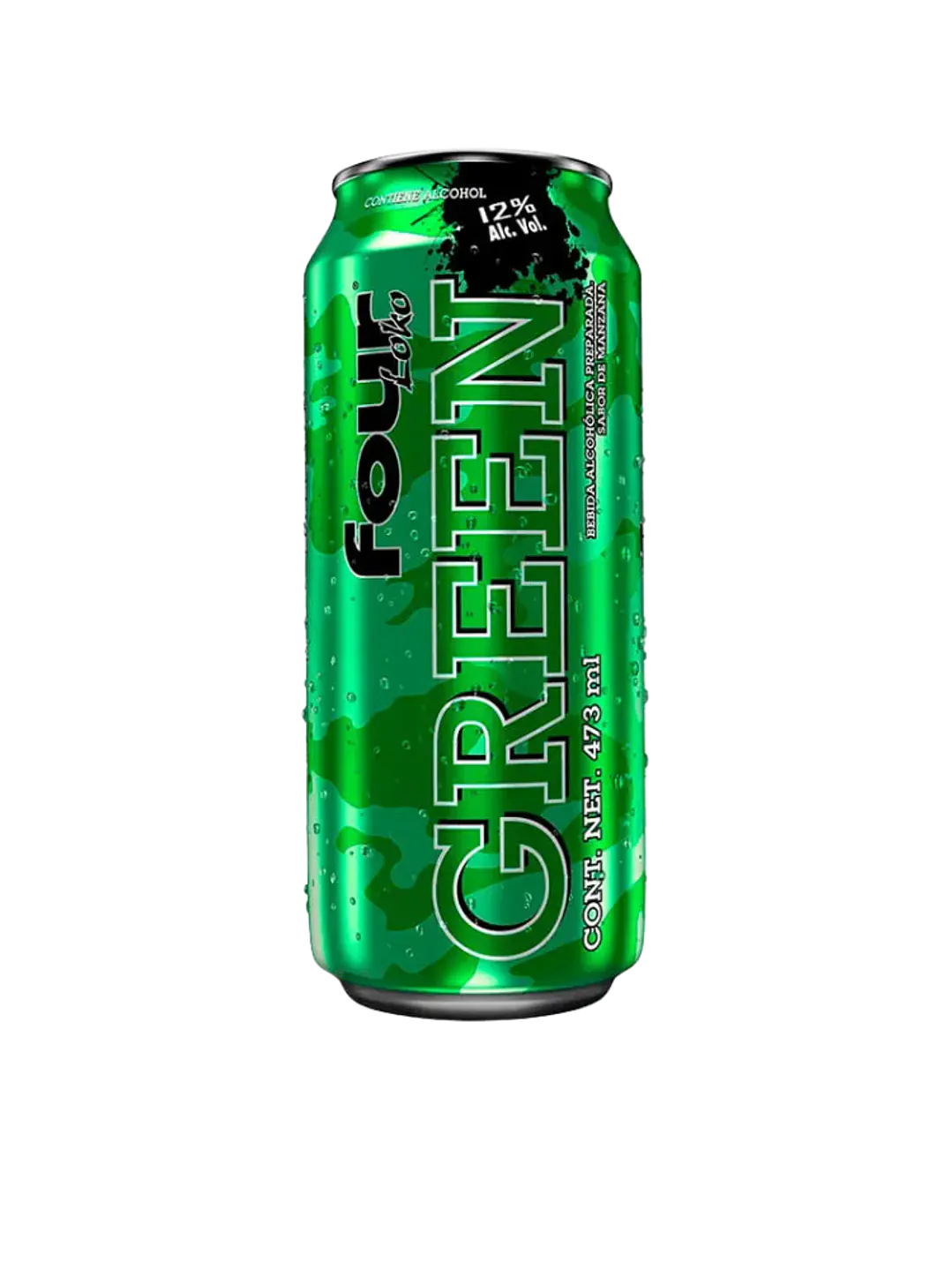 FOUR LOKO GREEN LATA 473ML 1