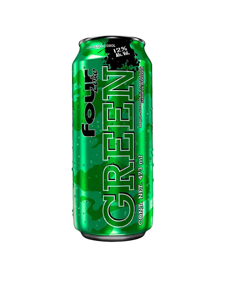 FOUR LOKO GREEN LATA 473ML 1