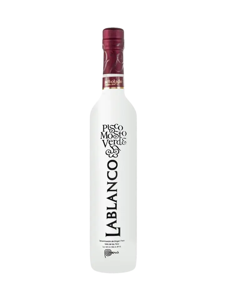 PISCO LA BLANCO MOSTO VERDE ACHOLADO 500ML 1