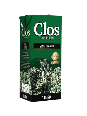 CLOS DE PIRQUE BLANCO TETRA 1 LT (CHILENO)