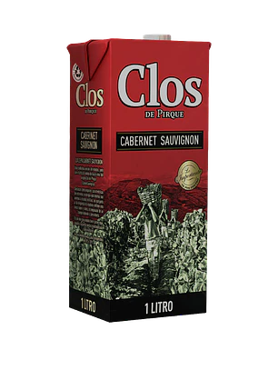 CLOS DE PIRQUE TINTO TETRA 1 LT (CHILENO)