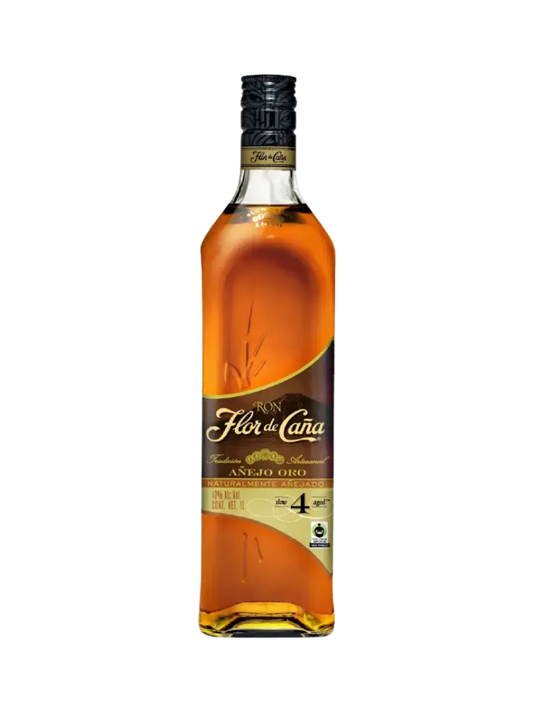 FLOR DE CAÑA RUBIO (4 AÑOS) 1LT 1