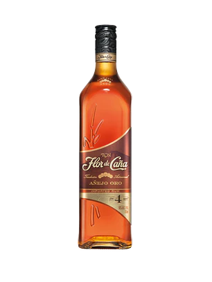 FLOR DE CAÑA RUBIO 750ML (4 AÑOS)