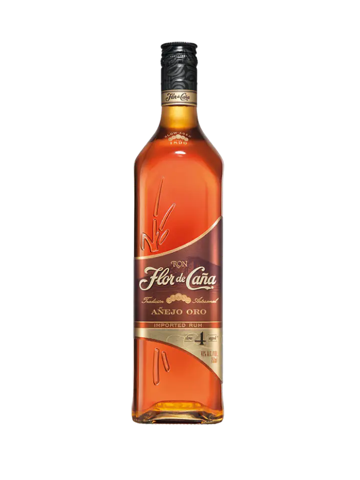 FLOR DE CAÑA RUBIO 750ML (4 AÑOS) 1