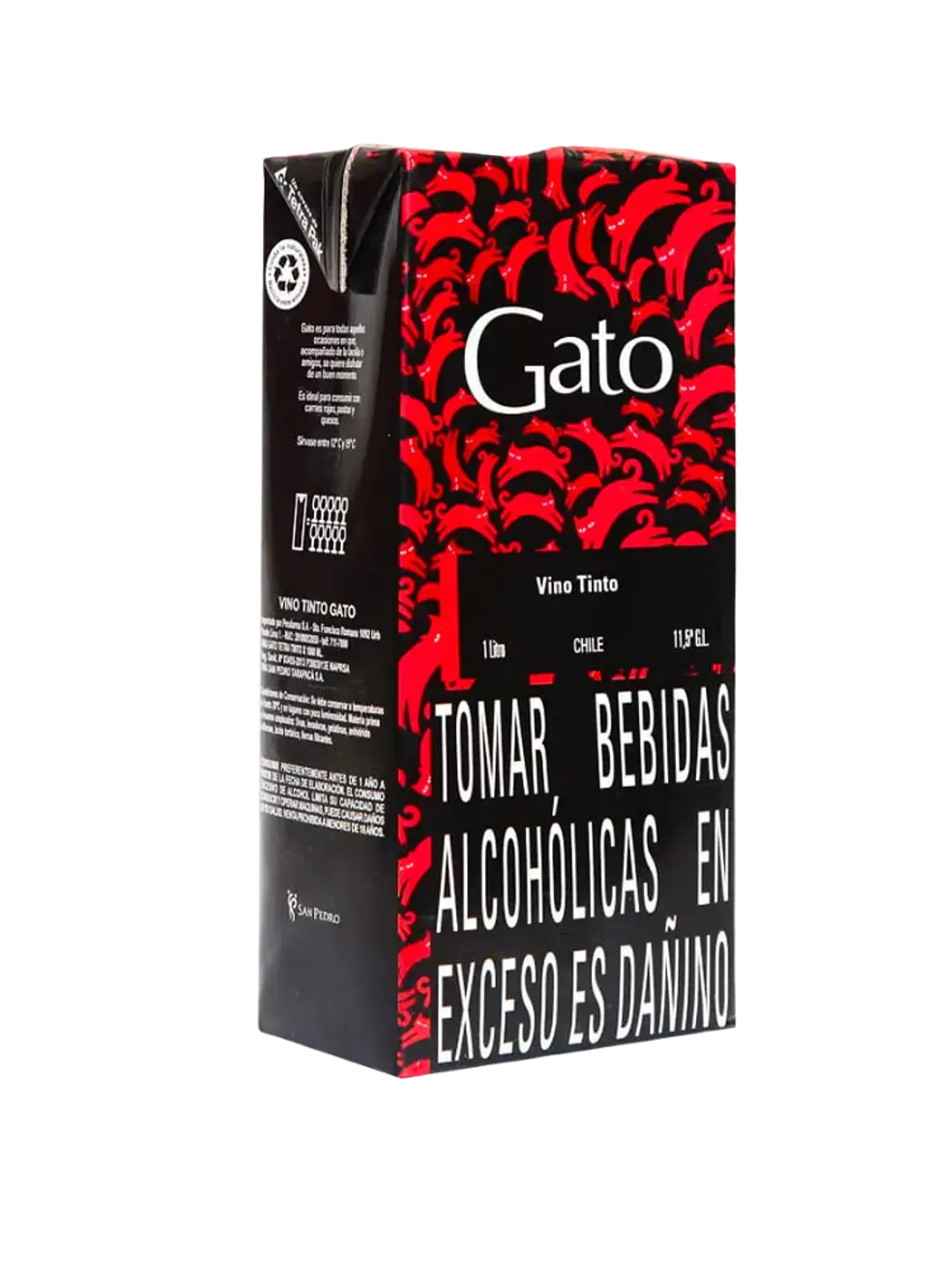 GATO TINTO TETRA 1 LT (CHILENO) 1