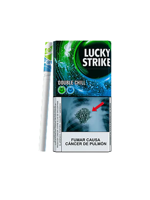 CAJETILLA LUCKY DOUBLE CHILL MENTA