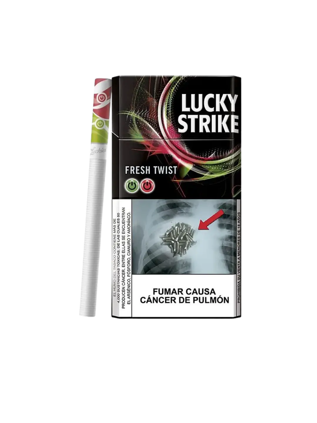 CAJETILLA LUCKY FRESH TWIST SANDIA 1