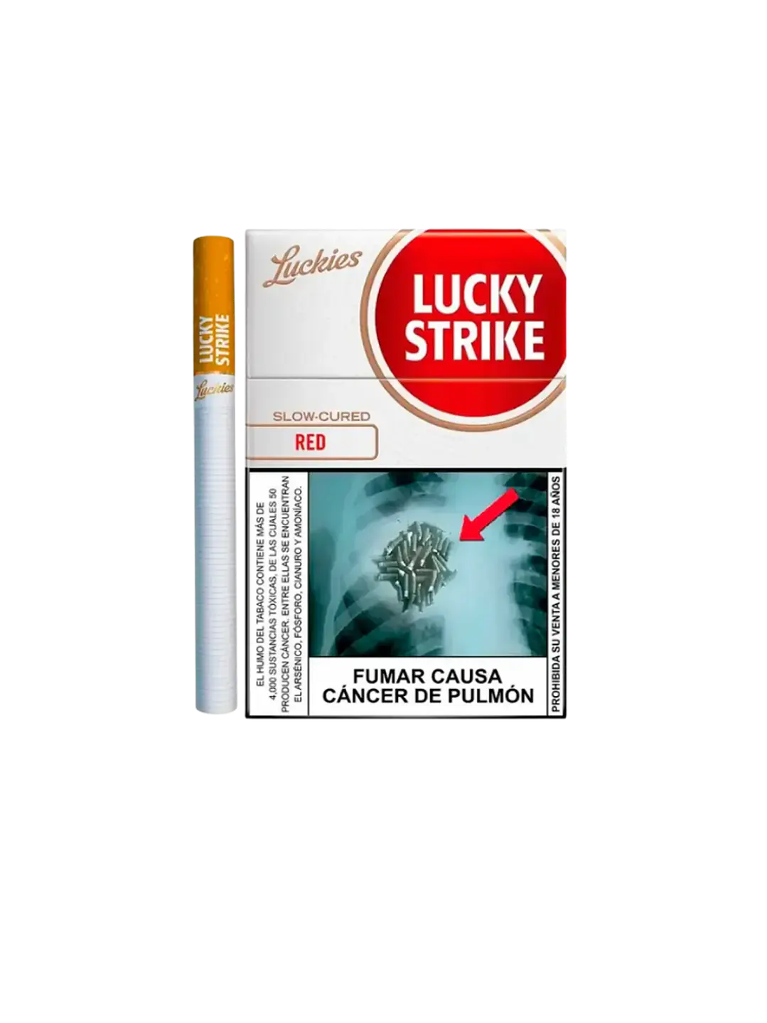 CAJETILLA LUCKY ROJO 1