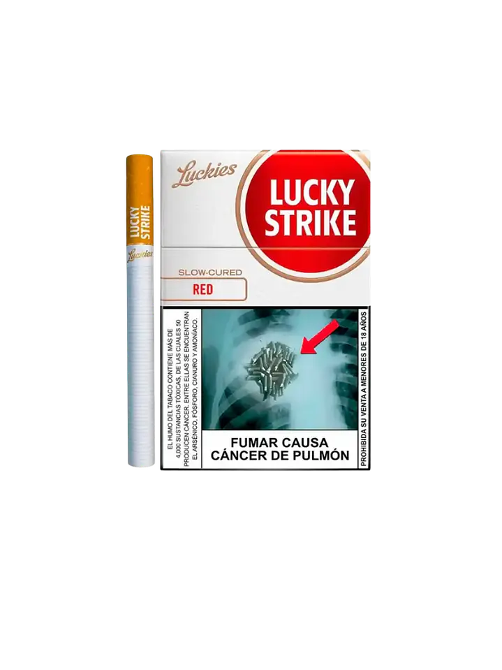 CAJETILLA LUCKY ROJO 1