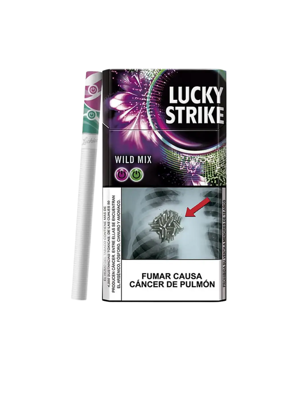 CAJETILLA LUCKY WILD MIX MORA 1