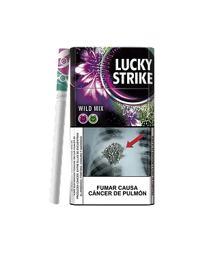 CAJETILLA LUCKY WILD MIX MORA