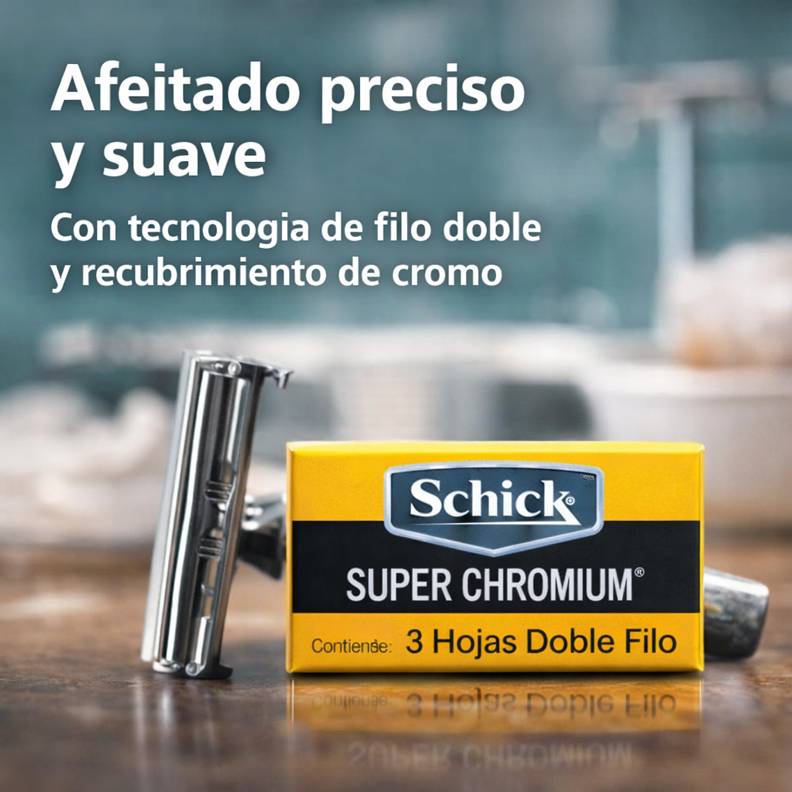 Cuchillas de Afeitar Schick Doble Filo para Barberia x 30 Hojas 5