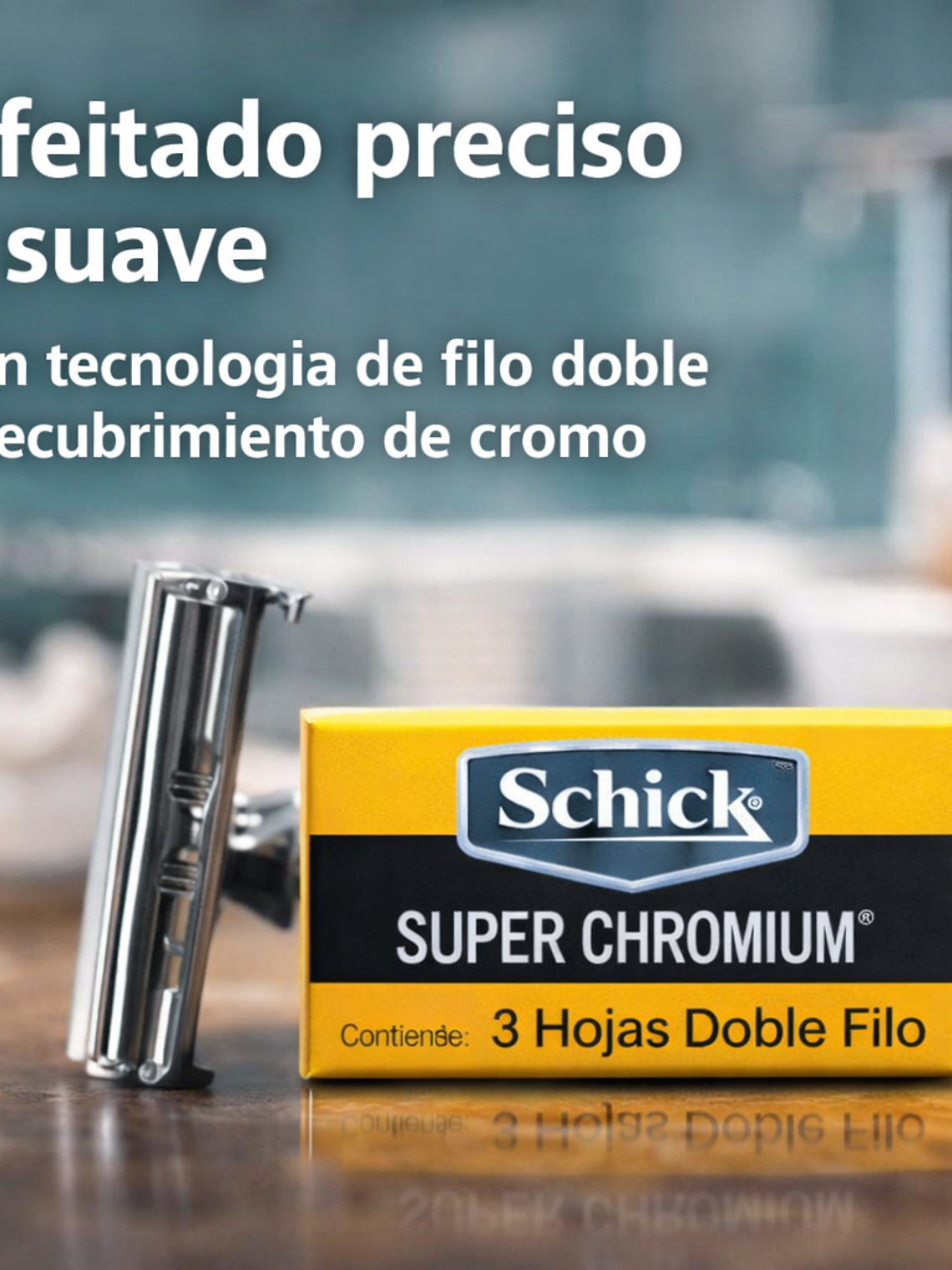Cuchillas de Afeitar Schick Doble Filo para Barberia x 30 Hojas 5