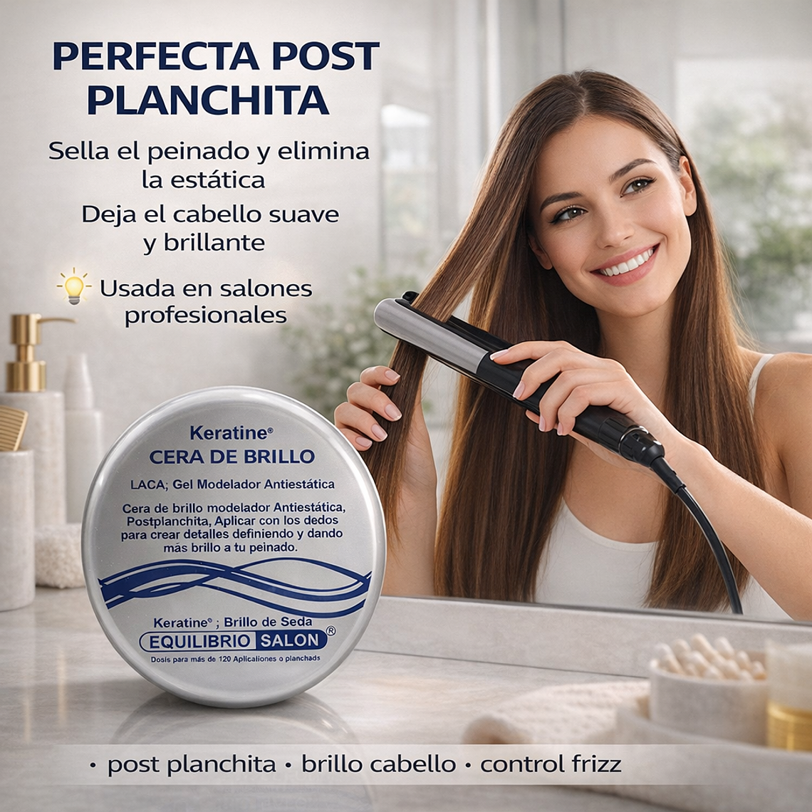 Cera Cabello Hombre Brillante Modelador Antiestática 120g 10