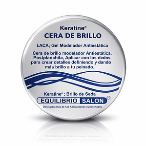 Cera Cabello Hombre Brillante Modelador Antiestática 120g