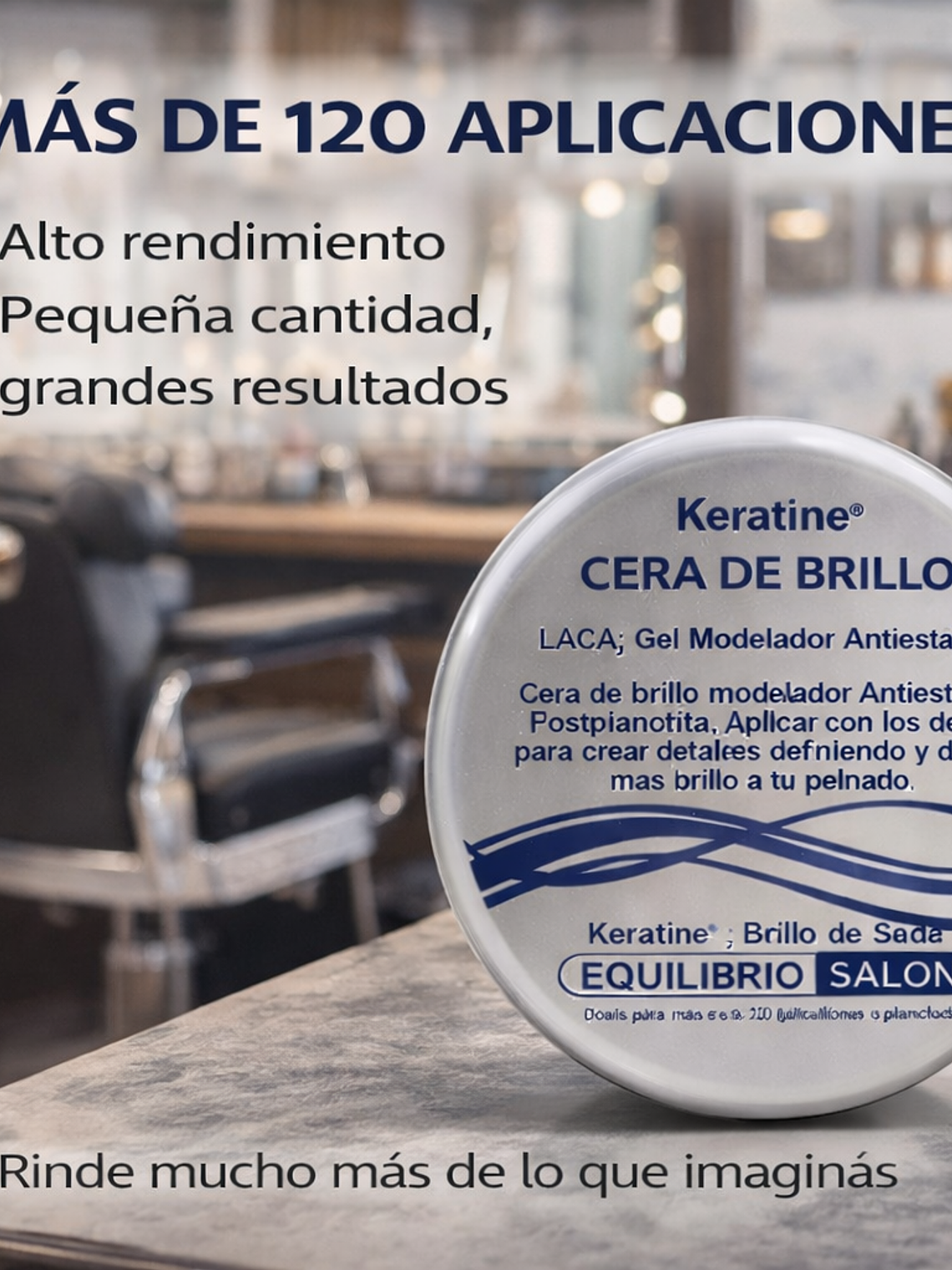 Cera Cabello Hombre Brillante Modelador Antiestática 6