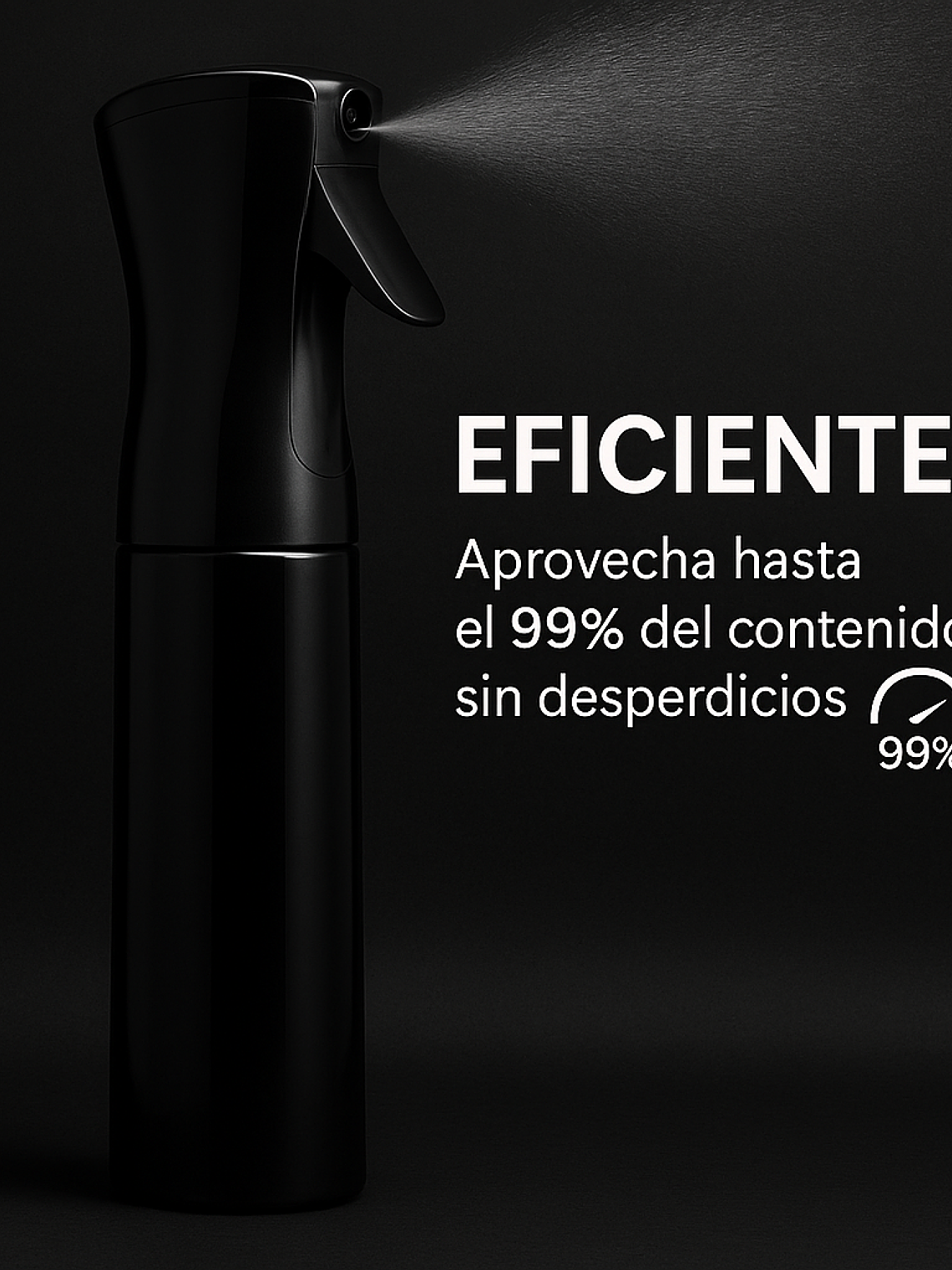 Rociador Agua Trimx Spray Nano Pulverizador para Barberia 300 ml 8