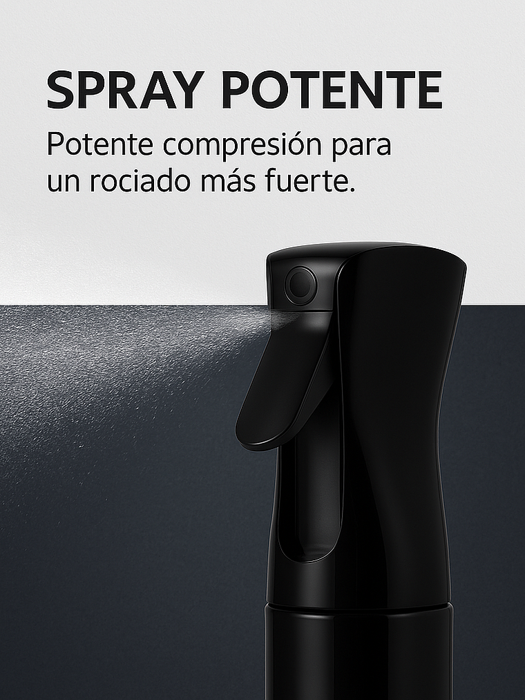 Rociador Agua Trimx Spray Nano Pulverizador para Barberia 300 ml 7