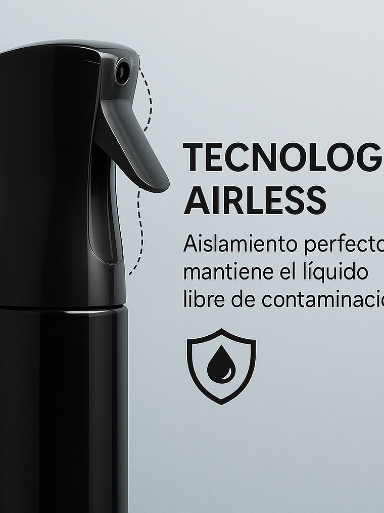 Rociador Agua Trimx Spray Nano Pulverizador para Barberia 300 ml 4