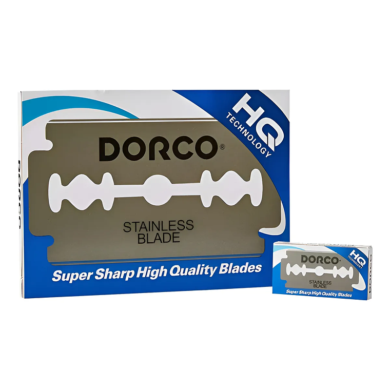 Cuchillas Dorco Doble Filo Para Barbería Pack De 50 Unidades 3