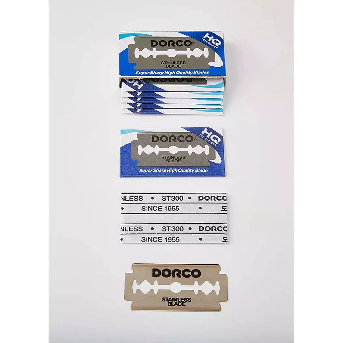 Cuchillas Dorco Doble Filo Para Barbería Pack De 50 Unidades 4