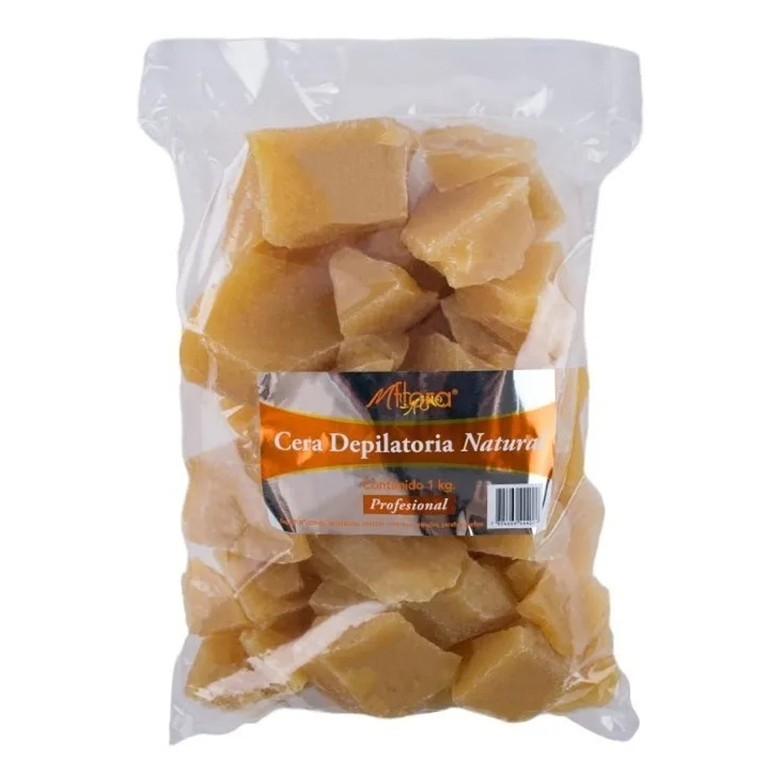 Cera Depilatoria Natural Miel Mflora Profesional 1kg 4