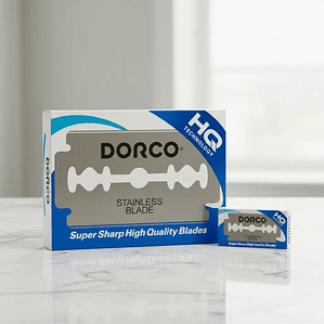 Cuchillas Dorco Doble Filo Para Barbería Pack De 100 Unidades